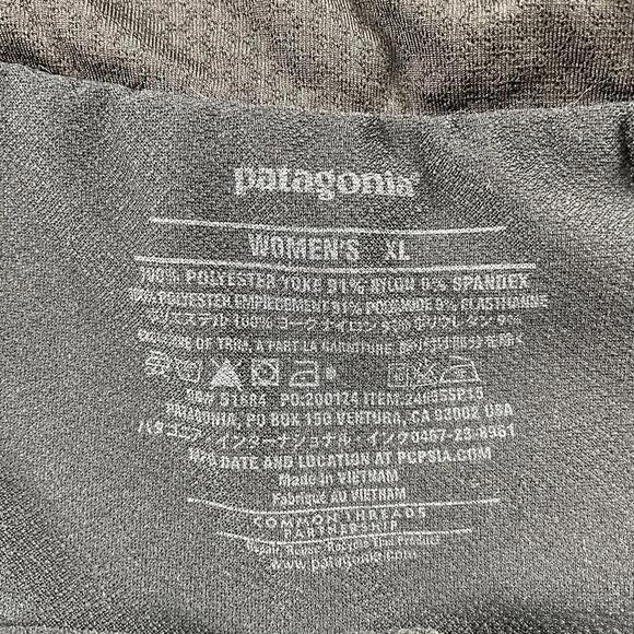 Patagonia Nine Trails Running Shorts Women’s XL Black Rear Pocket 24655 Trail - Picture 6 of 16
